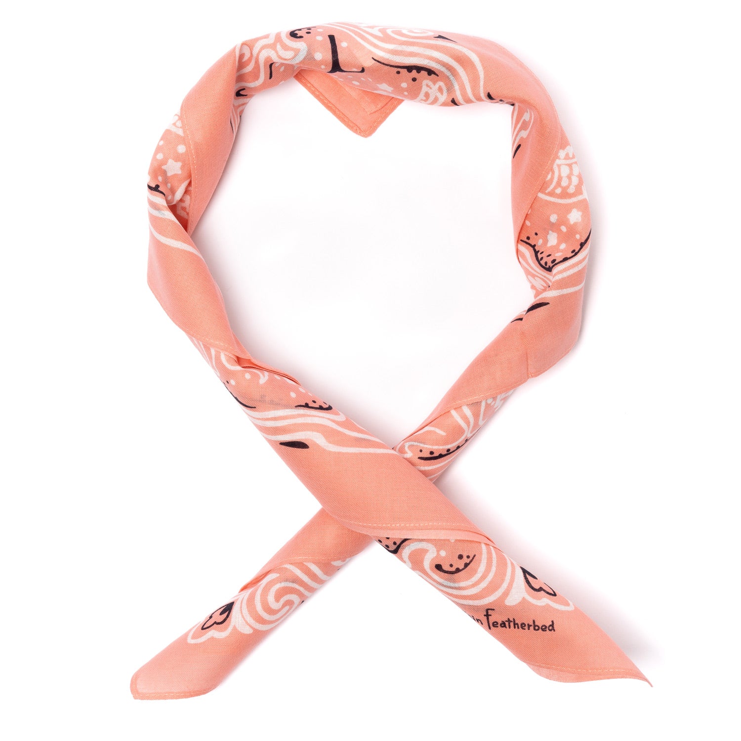 RMFB x MJ:  Bandana "Zodiac" aus reiner Baumwolle